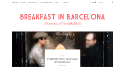 Desktop Screenshot of breakfastinbcn.com